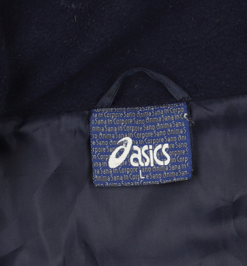 Asics Men's Blue Pullover Fleece Sweatshirt
