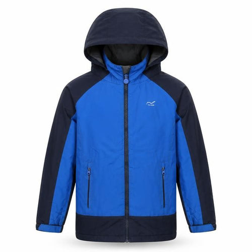 Regatta Boys Blue Parka Jacket 7 Years Winter Hooded