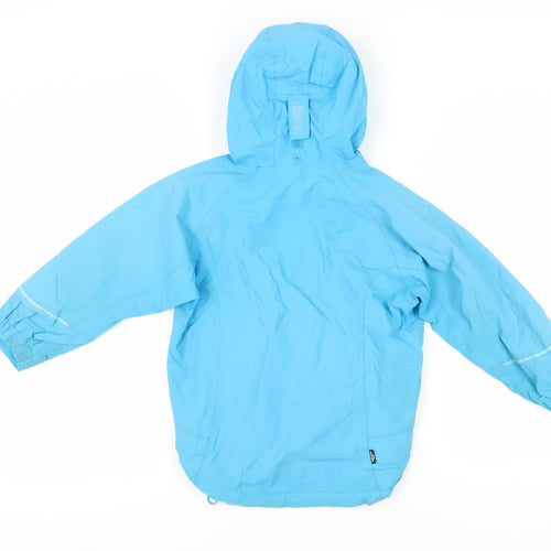 Sprayway Boys Blue Hooded Parka Jacket 6-7 Years