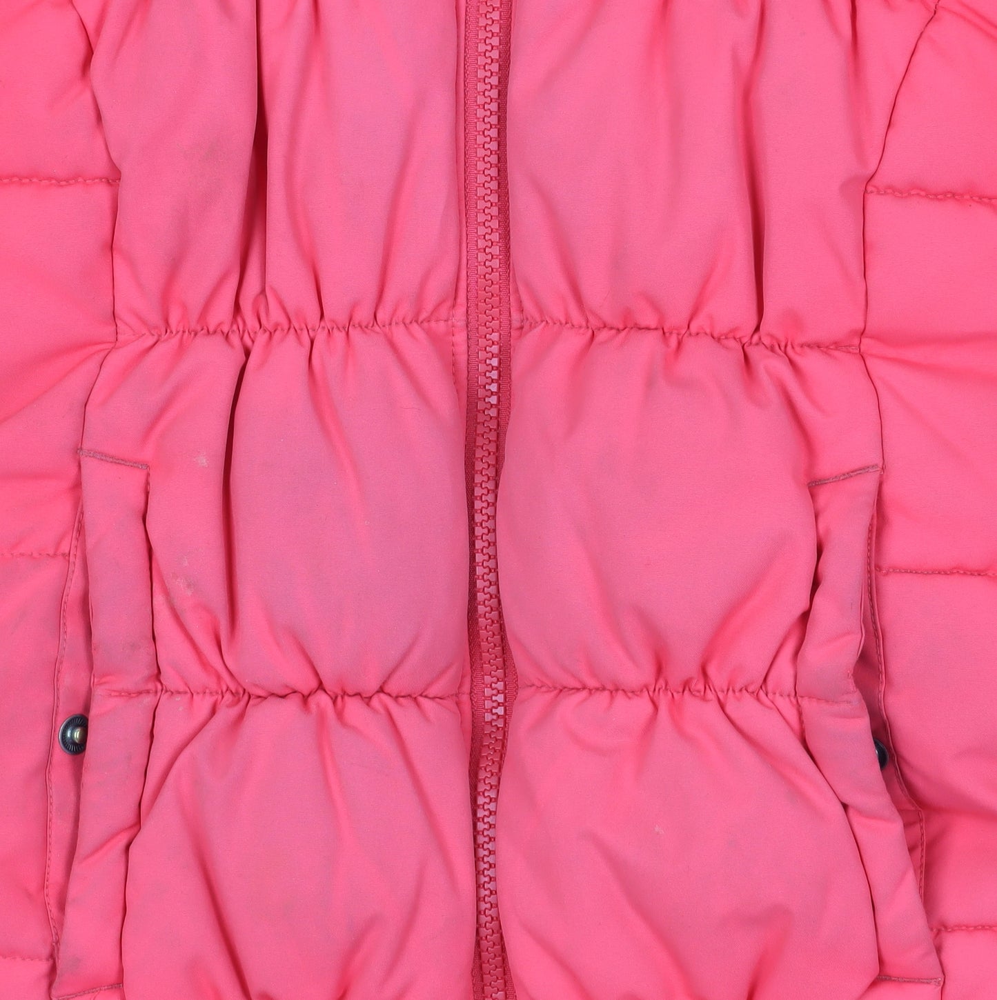 Columbia Girls Pink Puffer Jacket S Winter Hooded