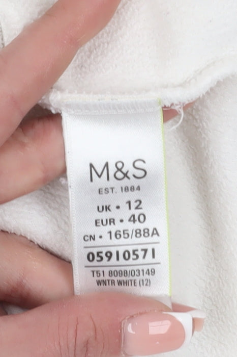 Marks and Spencer Women’s White Activewear Jacket