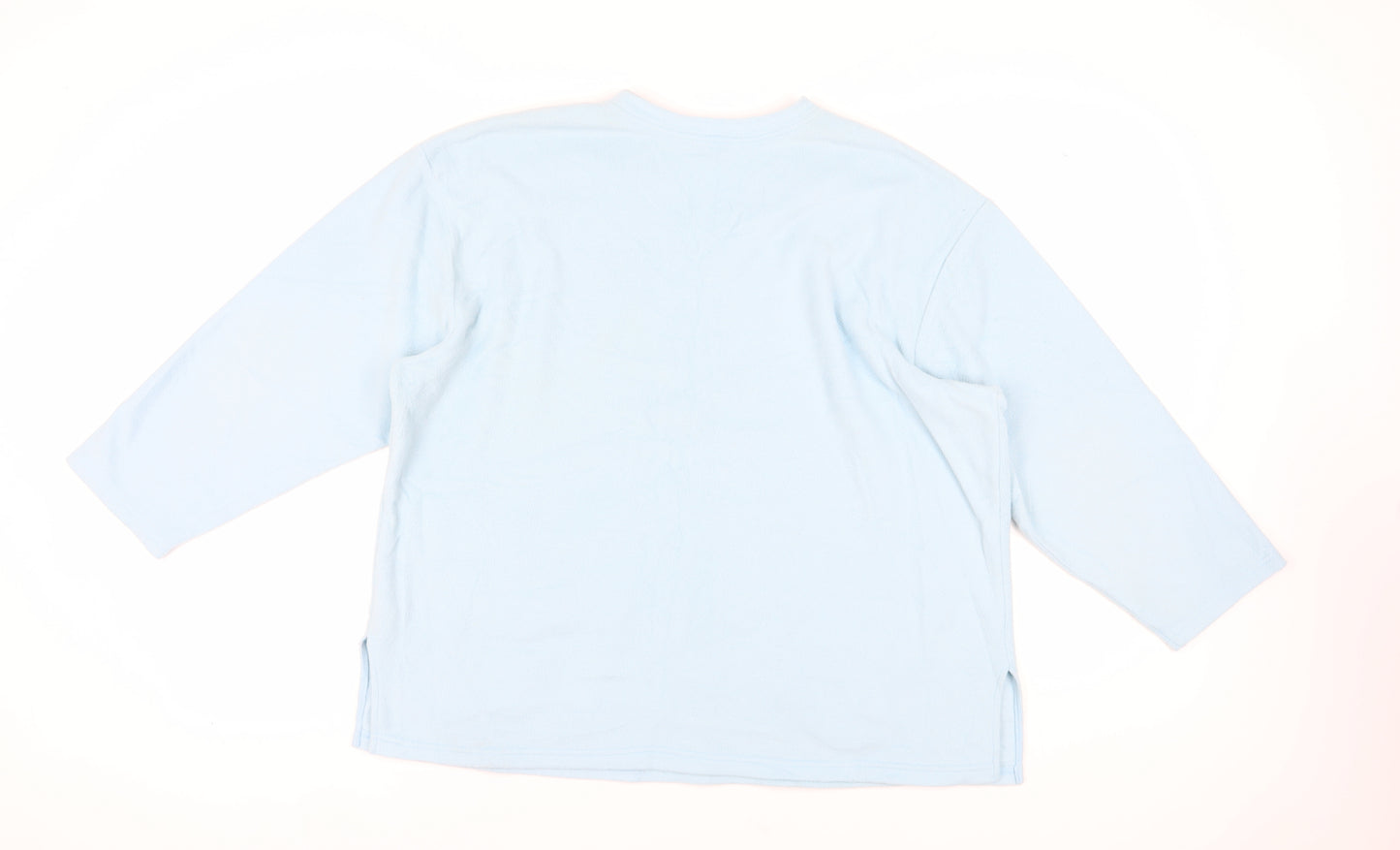 BHS Women's Blue Disney Nightshirt 16-18 V-Neck Fleece