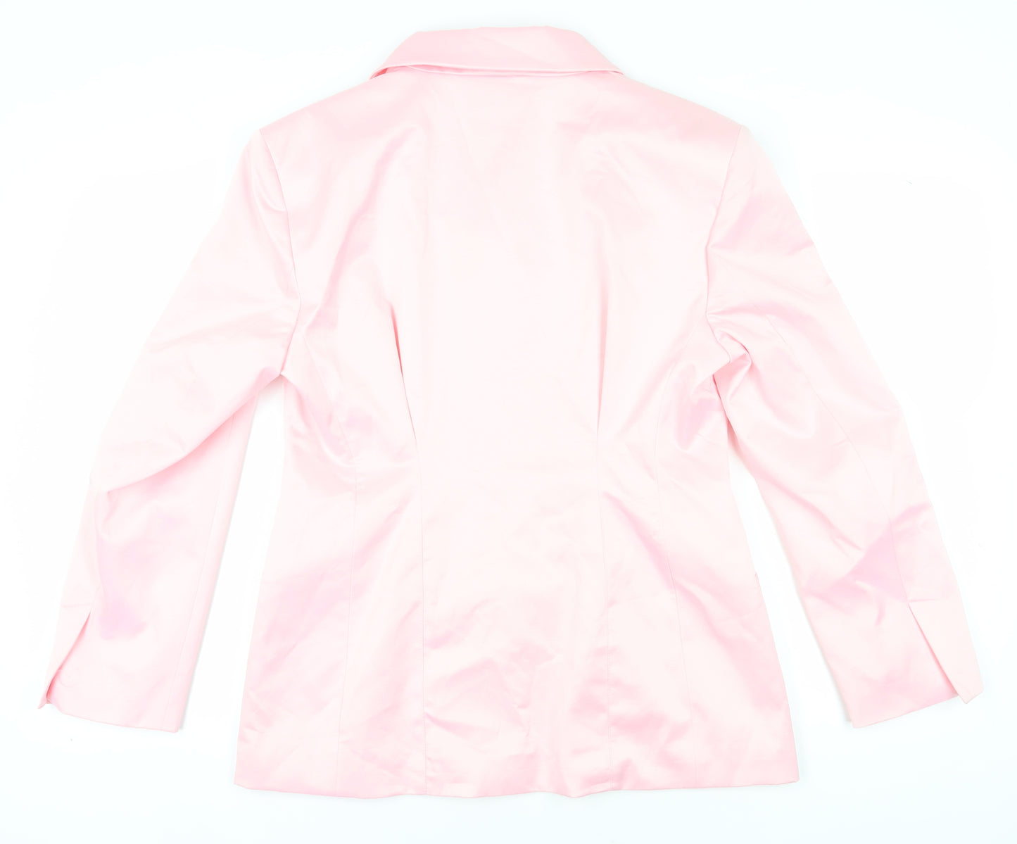 ZARA Women's Pink XL Blazer Notch Lapel New