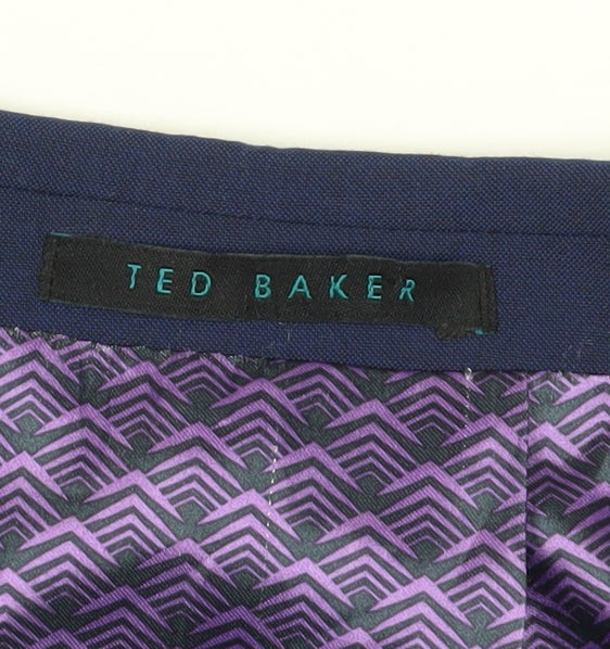 Ted Baker Men's Blue Blazer, 40R, Formal Jacket