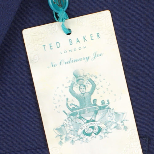 Ted Baker Men's Blue Blazer, 40R, Formal Jacket