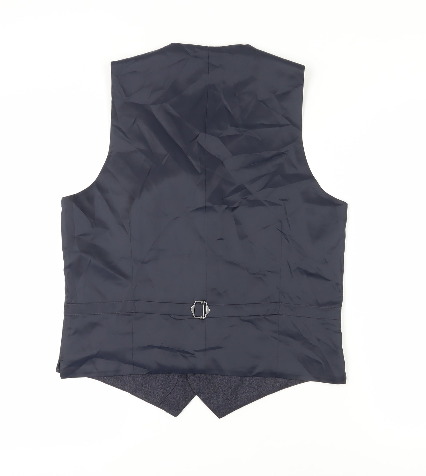 Marks and Spencer Men's Blue Waistcoat 40 Regular Fit