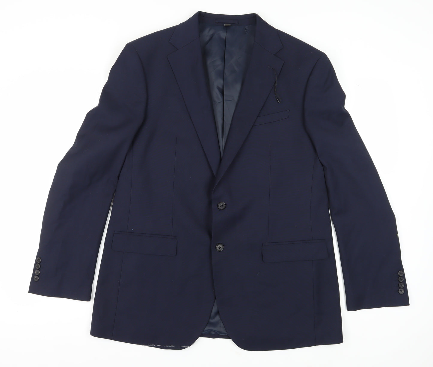 Marks and Spencer Men's Blue 44L Formal Blazer Jacket