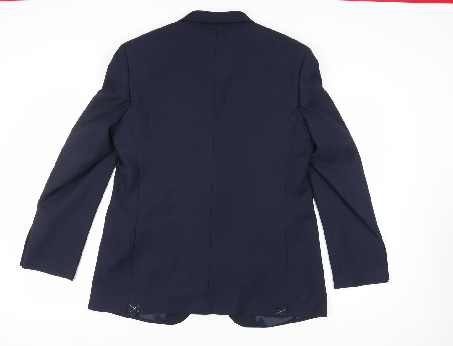 Marks and Spencer Men's Blue 44L Formal Blazer Jacket