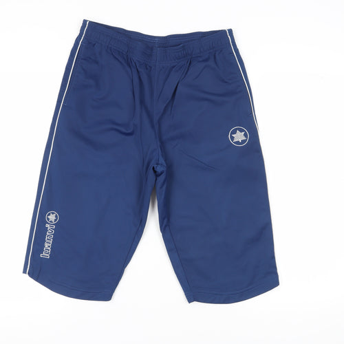 Luanvi Men's Blue Athletic Shorts, Size M, Training