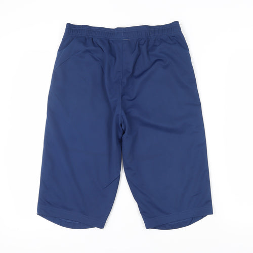 Luanvi Men's Blue Athletic Shorts, Size M, Training