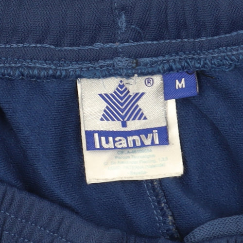 Luanvi Men's Blue Athletic Shorts, Size M, Training