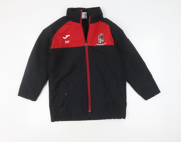 Joma Boys Black Parka Jacket 3XS
