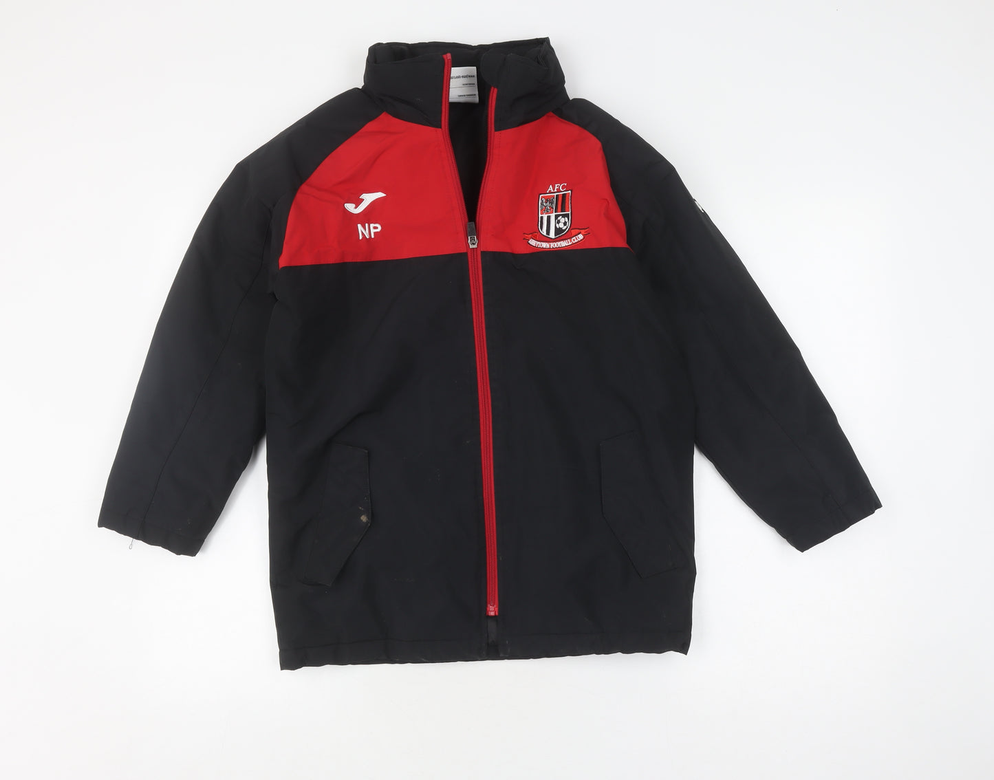 Joma Boys Black Parka Jacket 3XS