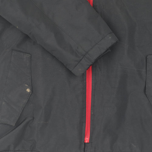 Joma Boys Black Parka Jacket 3XS