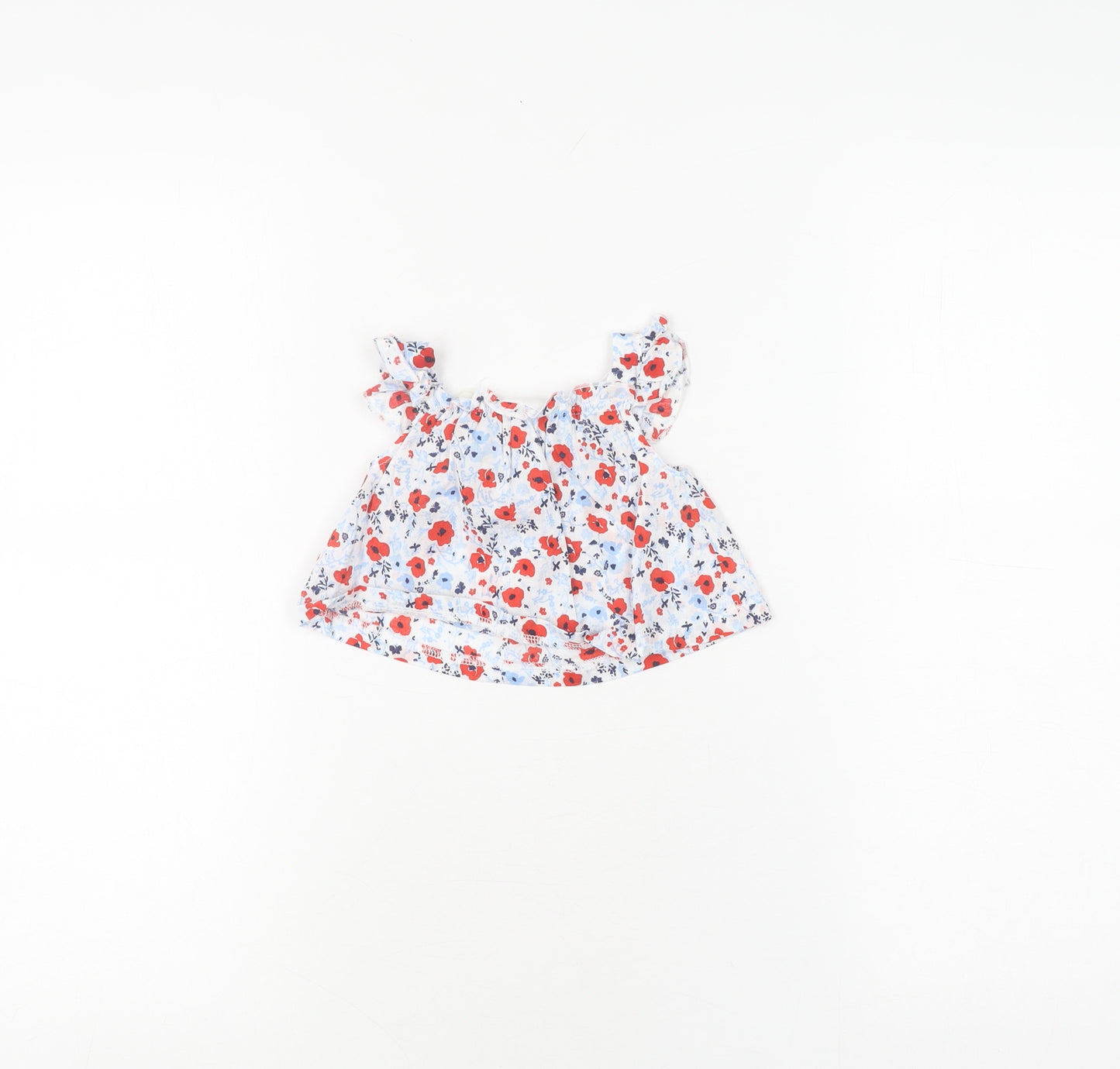 Laura Ashley Baby Floral Blouse, 0-3 Months, Multicoloured