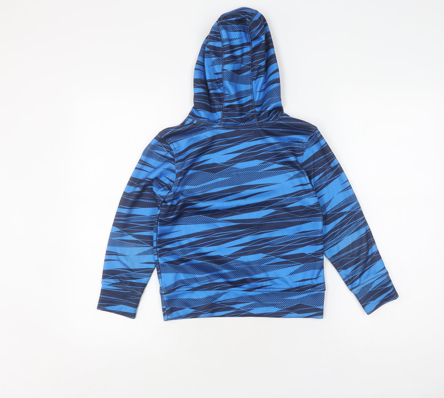 Puma Boys Blue Pullover Hoodie, Graphic Print, Size S