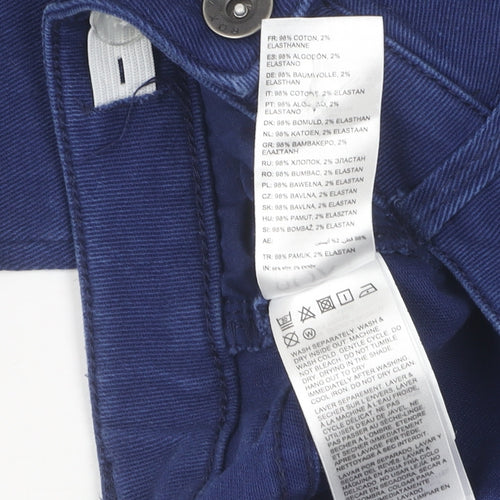 Roxy Girl Blue Skinny Jeans, 12 Years, Cotton Blend