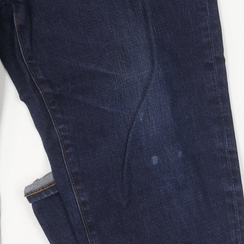 Pretty Green Blue Straight Jeans - Unisex, Size L