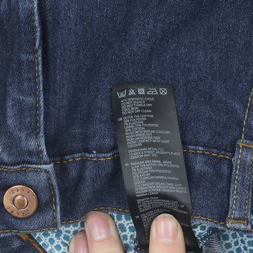 Ted Baker Girls Blue Skinny Jeans, Size 12 Years