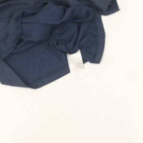 Adidas Men's Blue Graphic Print T-Shirt - M