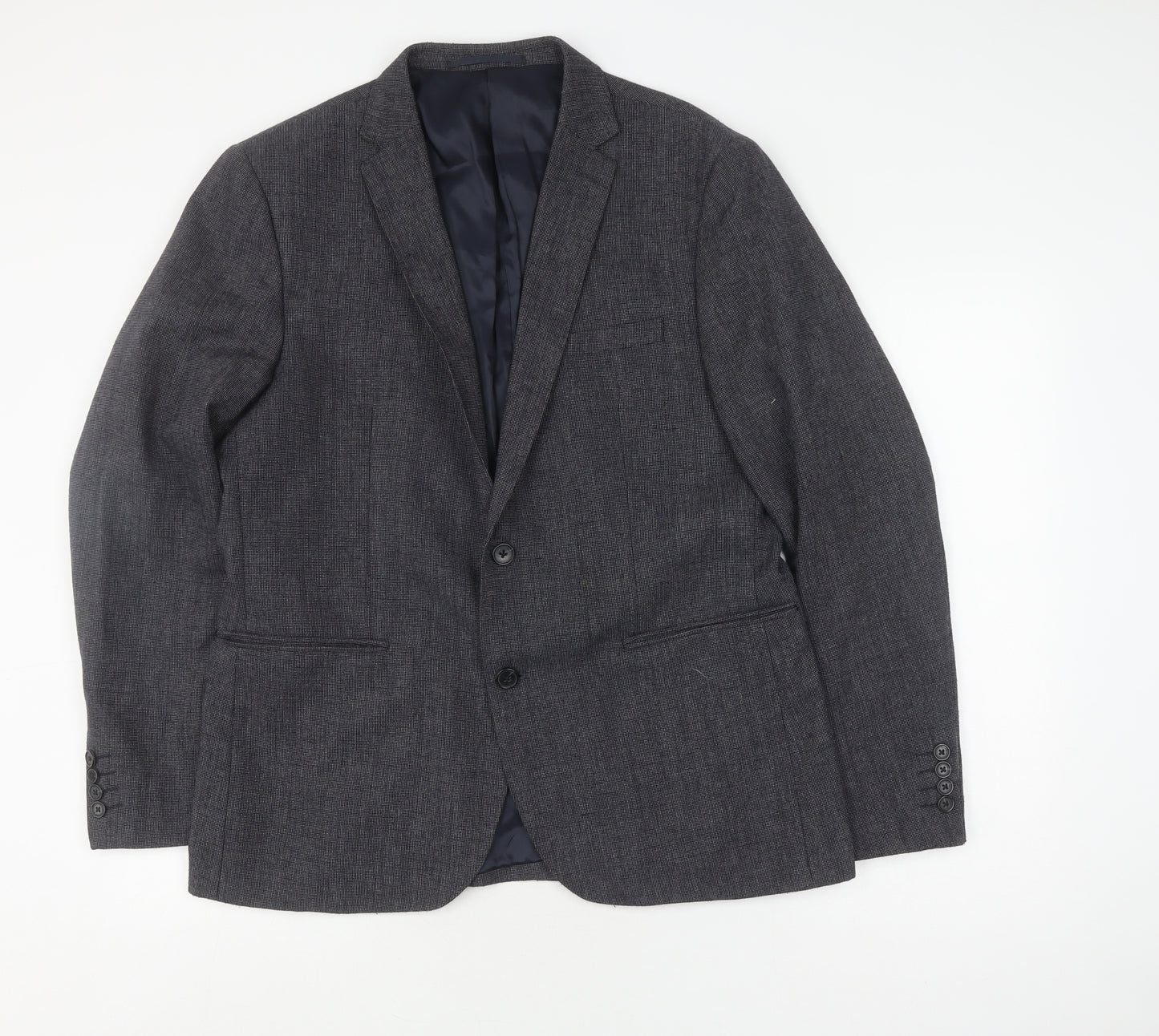 Jasper Conran Grey Men's Blazer, Size 42, Regular Fit