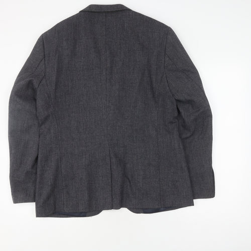 Jasper Conran Grey Men's Blazer, Size 42, Regular Fit