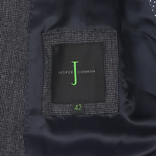 Jasper Conran Grey Men's Blazer, Size 42, Regular Fit