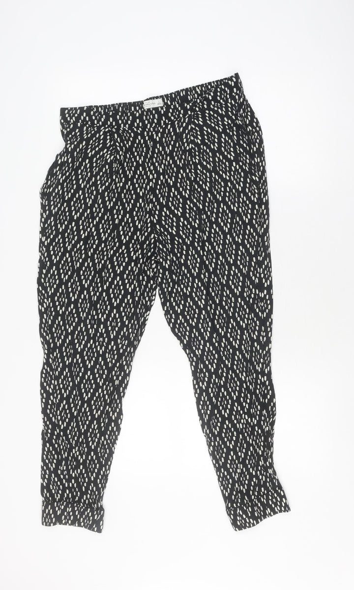 Abercrombie & Fitch Women's Large Black Trousers