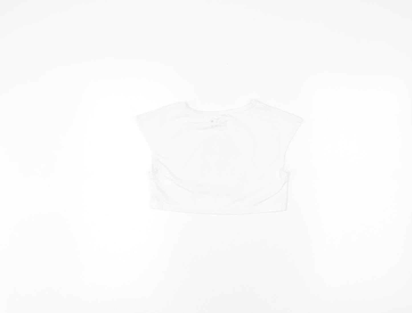 Disney Frozen II Cropped White T-Shirt for Girls 2-3 Years