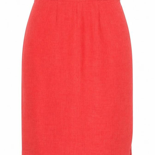 Eastex Women's Red Knee Length Pencil Skirt Size 12