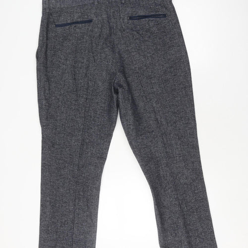 Cavani Men's Grey Formal Trousers Size 46S