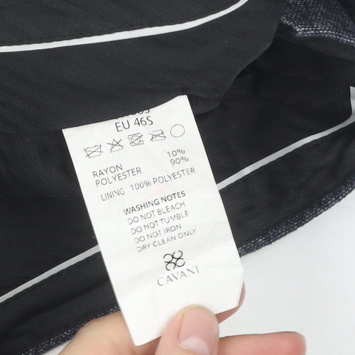 Cavani Men's Grey Formal Trousers Size 46S