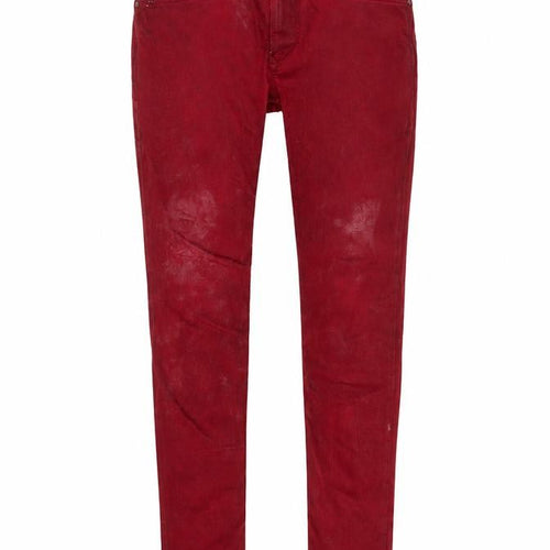 Diesel Women's Red Skinny Denim Jeggings W30