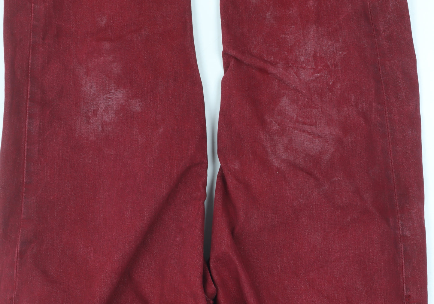 Diesel Women's Red Skinny Denim Jeggings W30