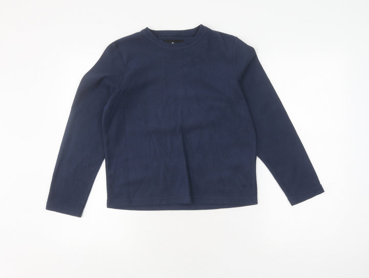 Peter Storm Boys' Blue Fleece Pullover Sweatshirt 11-12Y