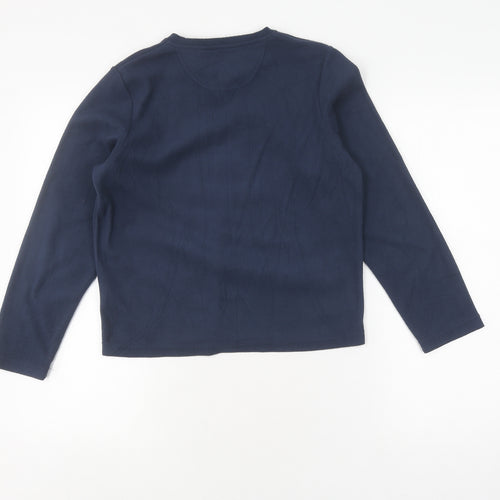 Peter Storm Boys' Blue Fleece Pullover Sweatshirt 11-12Y