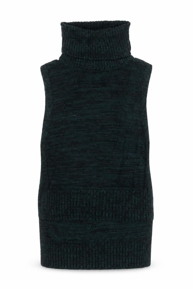 Banana Republic Women's Green Knit Sleeveless Jumper XS