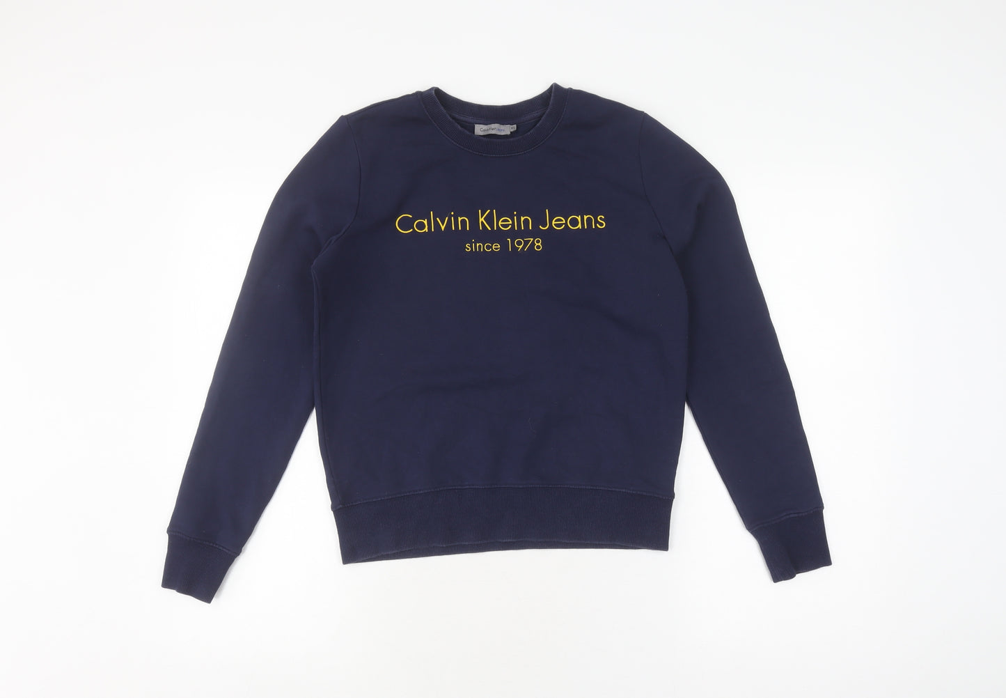 Calvin Klein Kids Blue XS Pullover Sweatshirt