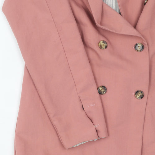 Helly Women's Pink Blazer, S, Casual Workwear Classic