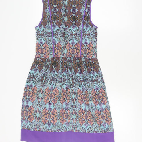 Charlie Jade Women's Multicoloured Geometric Dress