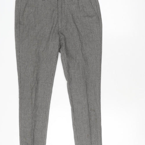 Asos Unisex Check Trousers in 30” - Business Casual