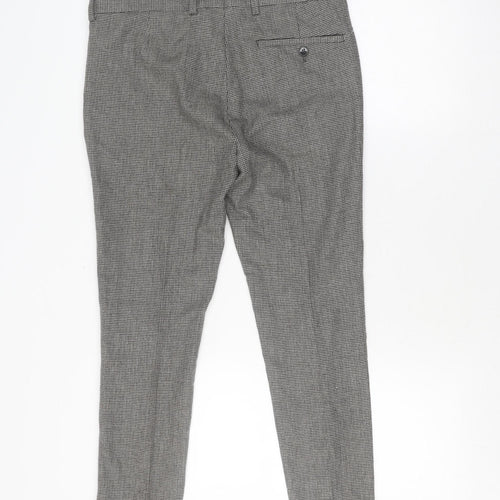 Asos Unisex Check Trousers in 30” - Business Casual