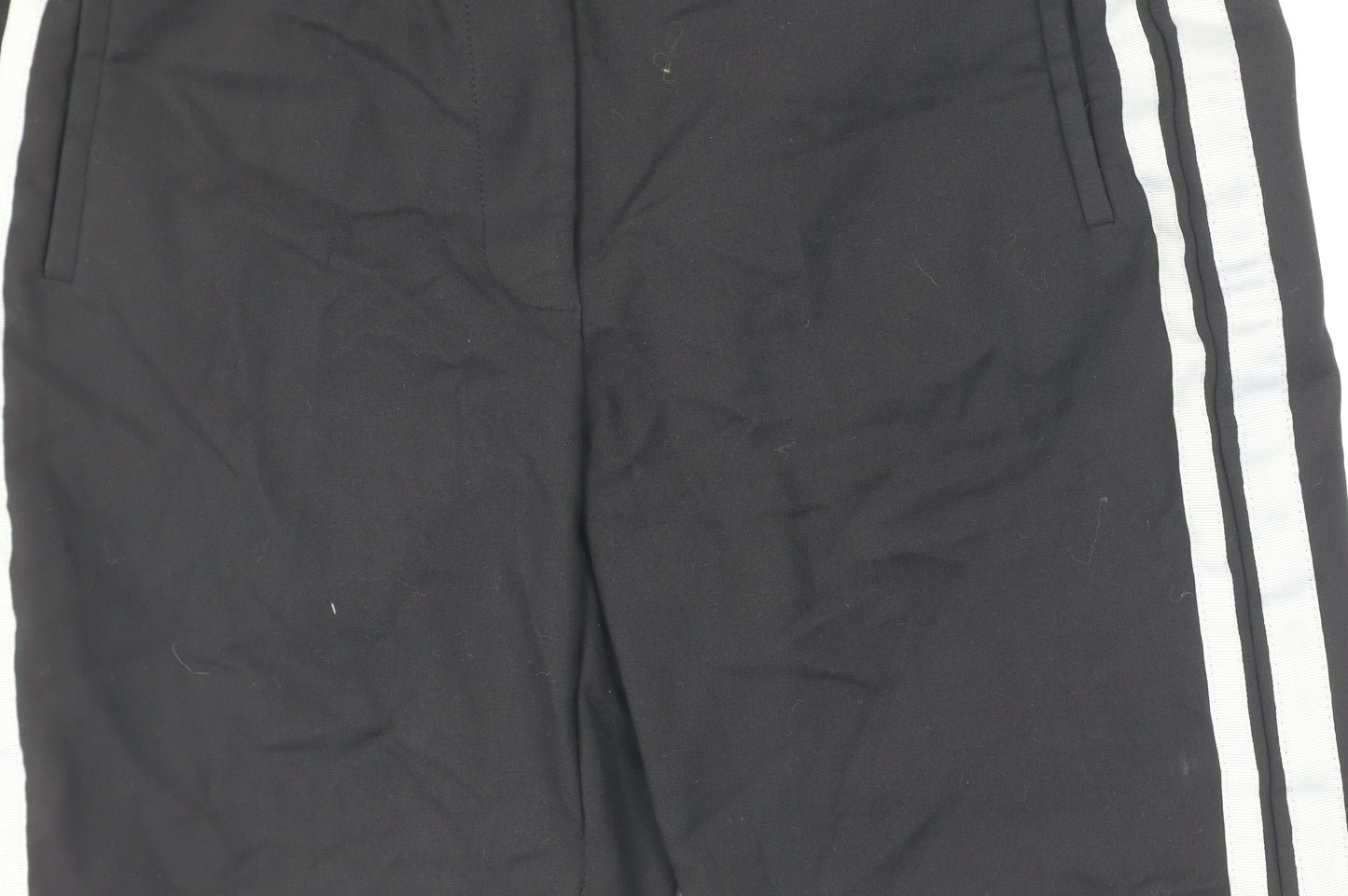 Stradivarius Women's Black Jogger Trousers Size 12