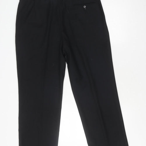Burton Black Men's Dress Pants 38R Regular Fit