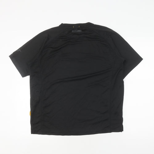 Dewalt Men's Black Moisture Wicking T-Shirt M