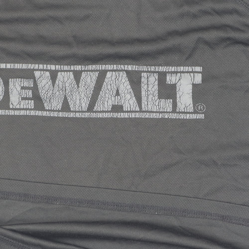 Dewalt Men's Black Moisture Wicking T-Shirt M