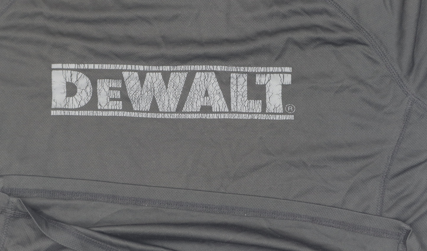 Dewalt Men's Black Moisture Wicking T-Shirt M