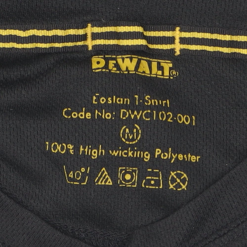 Dewalt Men's Black Moisture Wicking T-Shirt M
