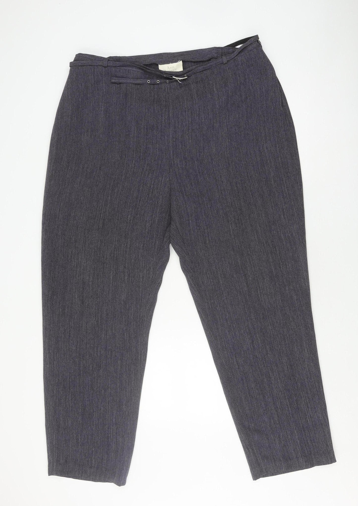 Ann Harvey Women's Grey Trousers Size 20