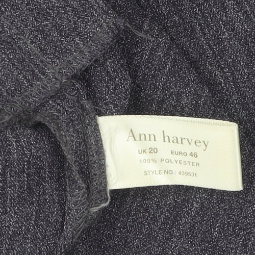 Ann Harvey Women's Grey Trousers Size 20